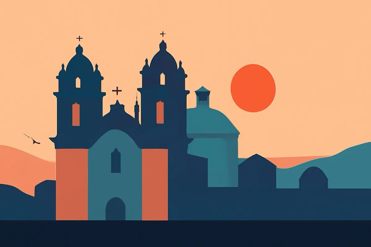 Poster art of Cusco