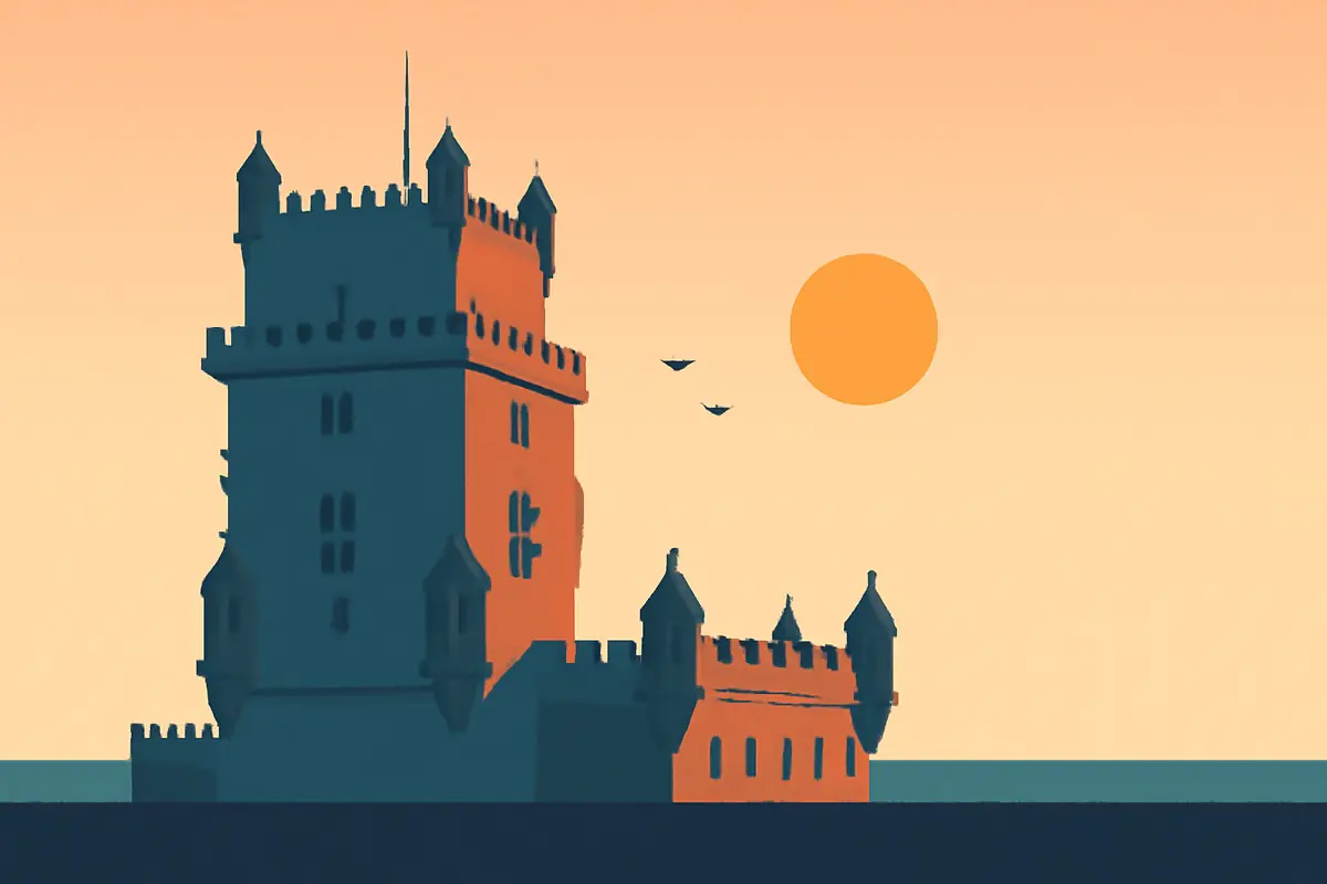 Poster art of Lisbon